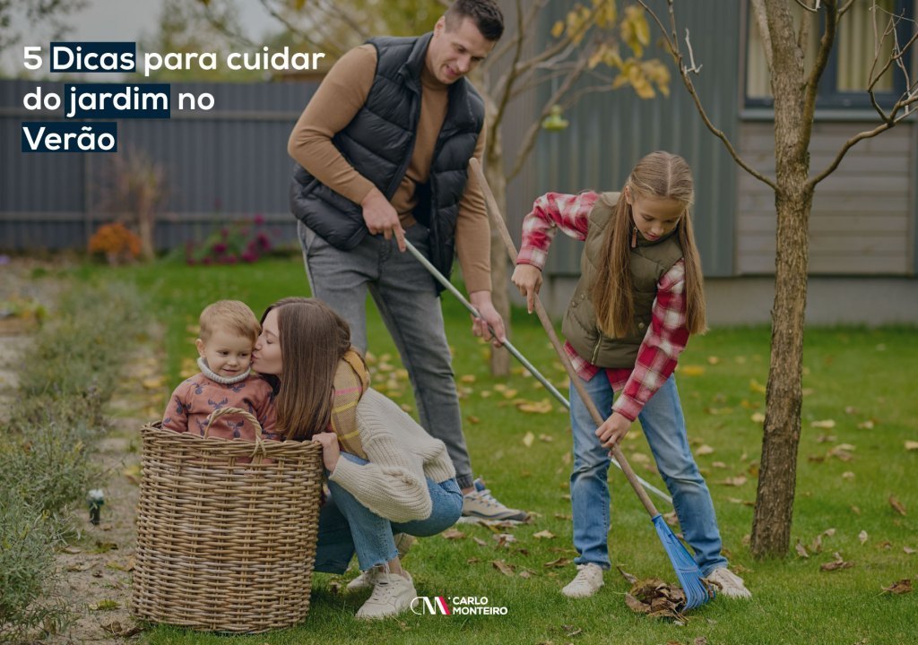 Imagem da notícia: - Don't know how to take care of your garden in summer?