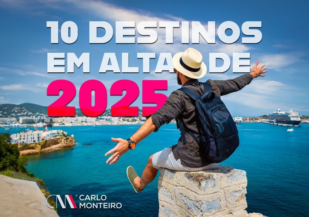 Imagem da notícia: - Os 10 Destinos em Alta para 2025: Planeie a Sua Próxima Aventura