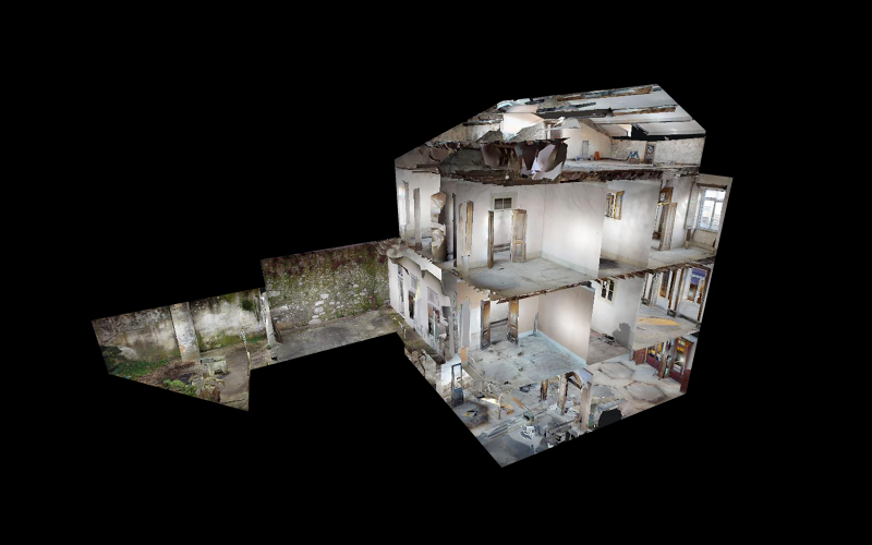VR - Building with 603 m2 in the Historic Center of Braga in Maximinos!